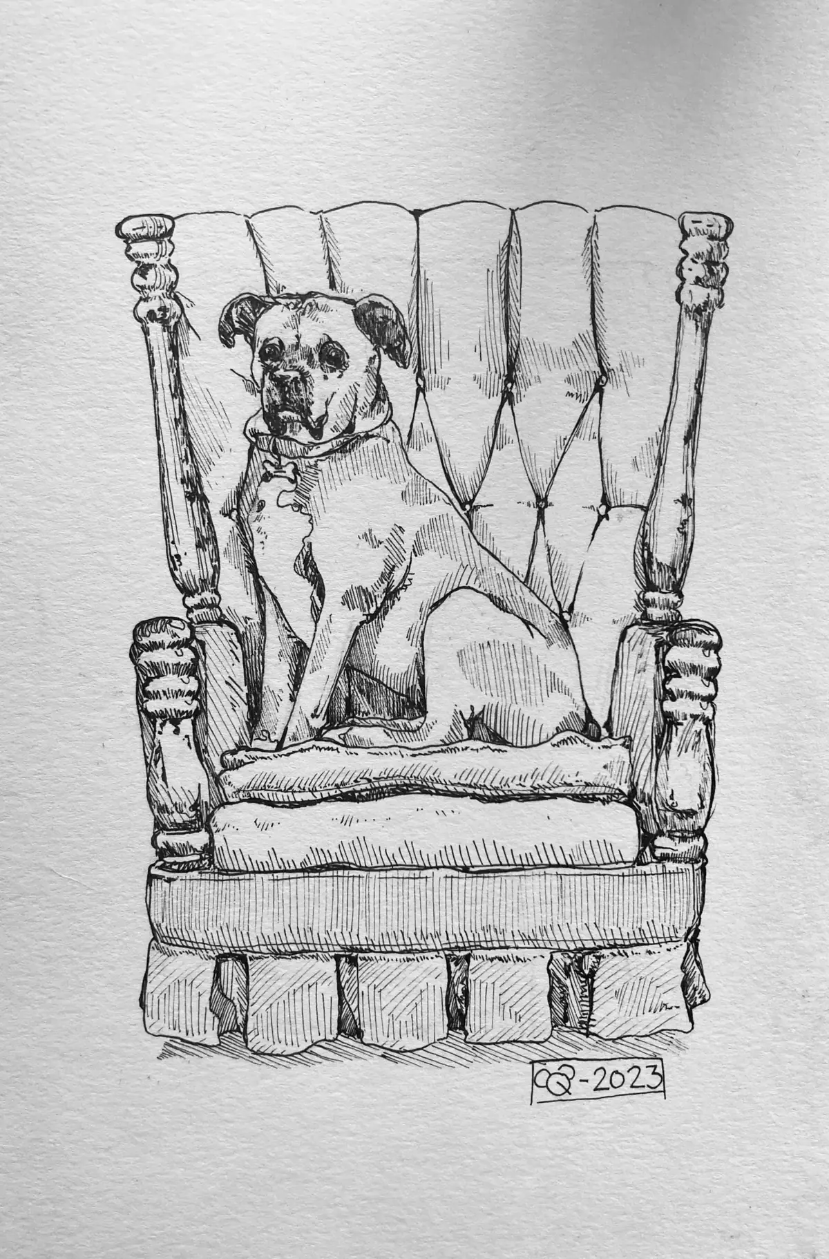 Morgan ink work
