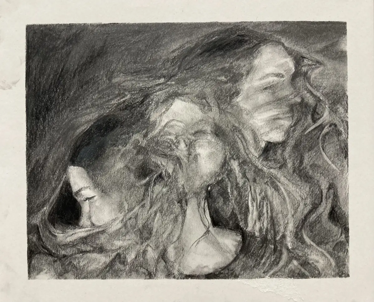 Long Exposure graphite work