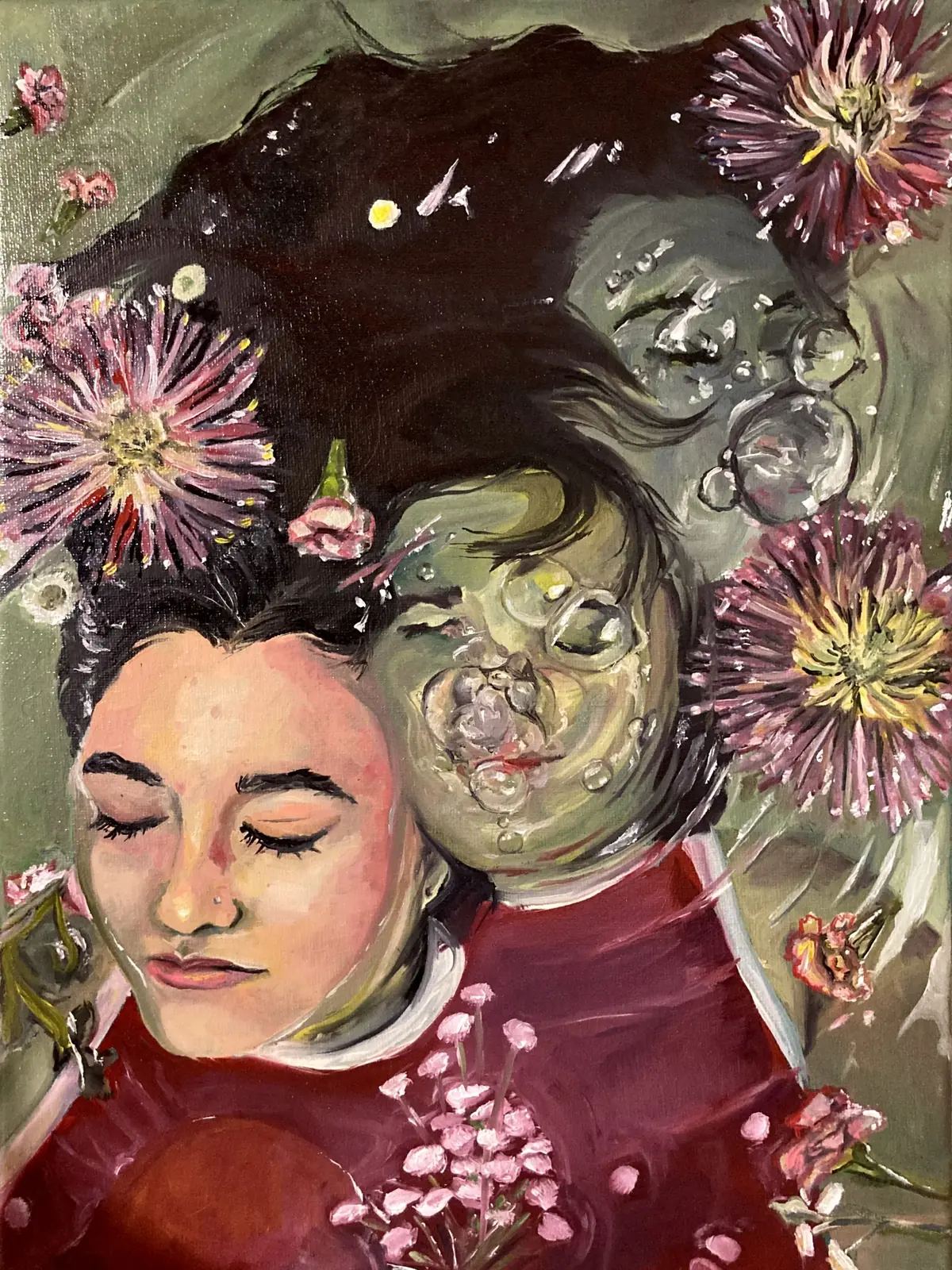A Portrait for Ella oil painting